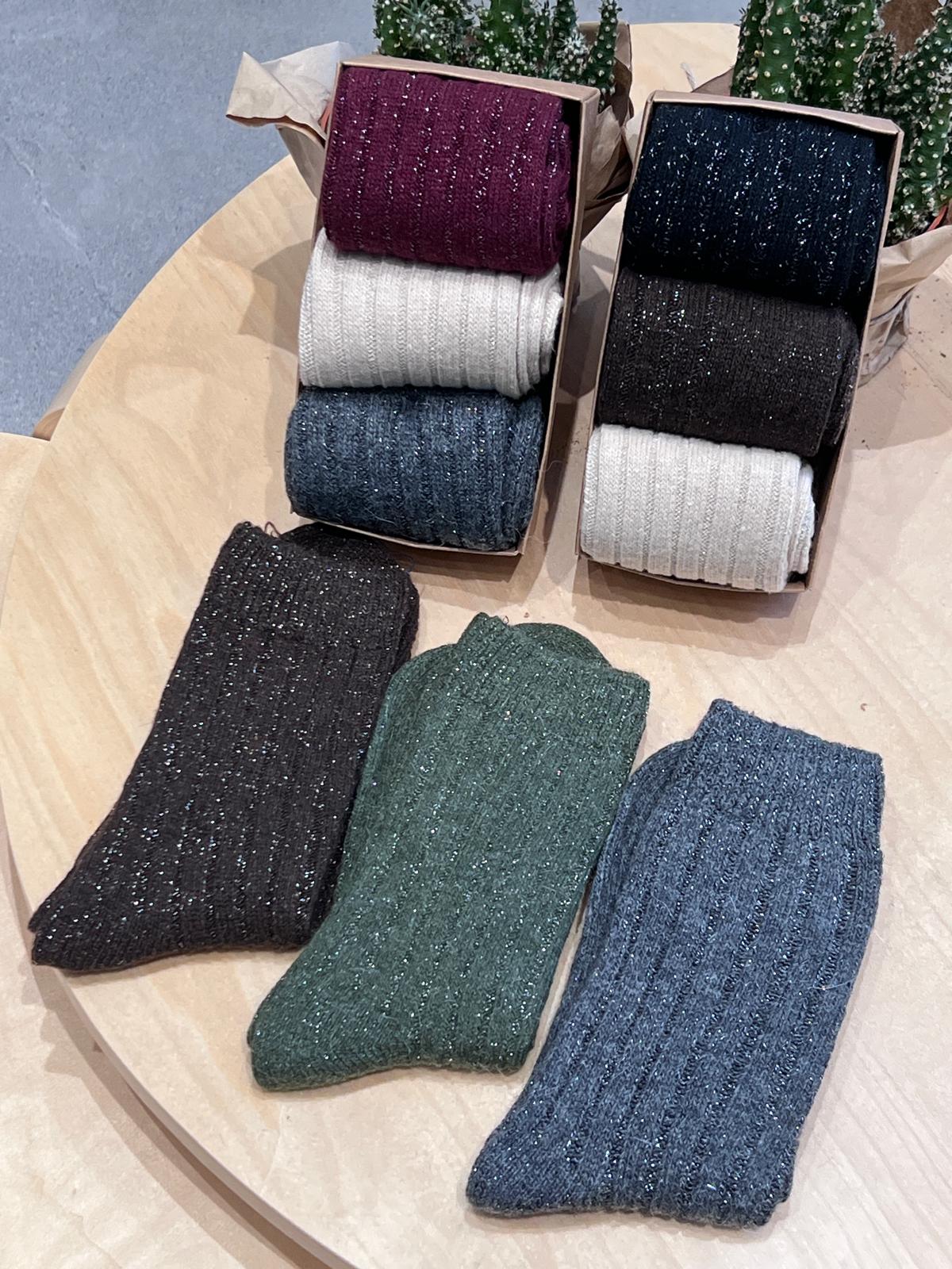 Calcetines largos pack de 3 - LÚREX