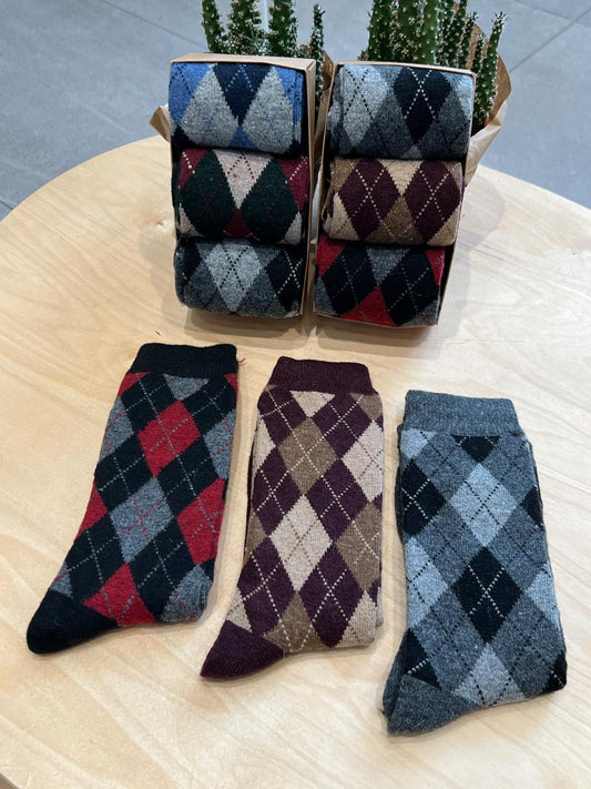 Calcetines largos pack de 3 - MASCULINO