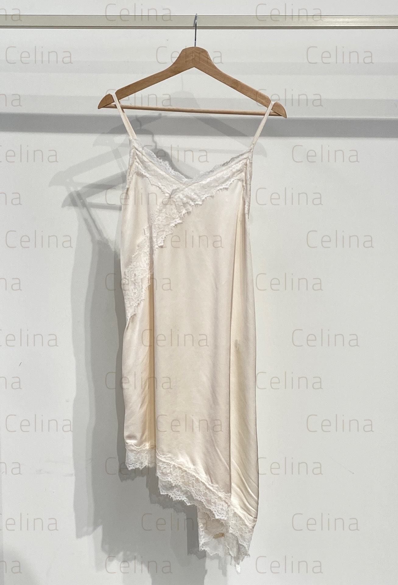 NANTES - VESTIDO ASIMÉTRICO SATINADO