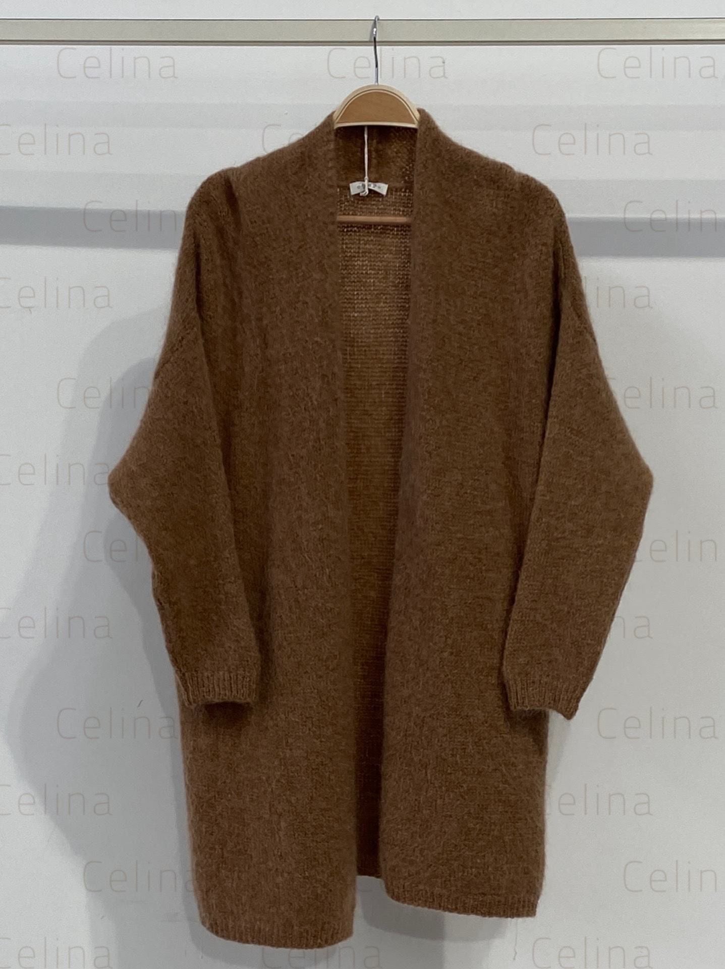 Cárdigan básico mohair