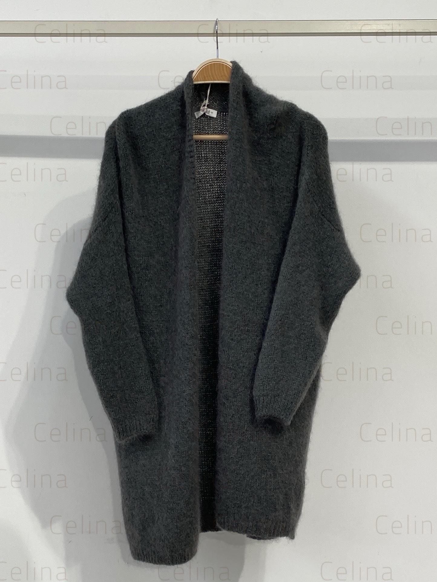 Cárdigan básico mohair