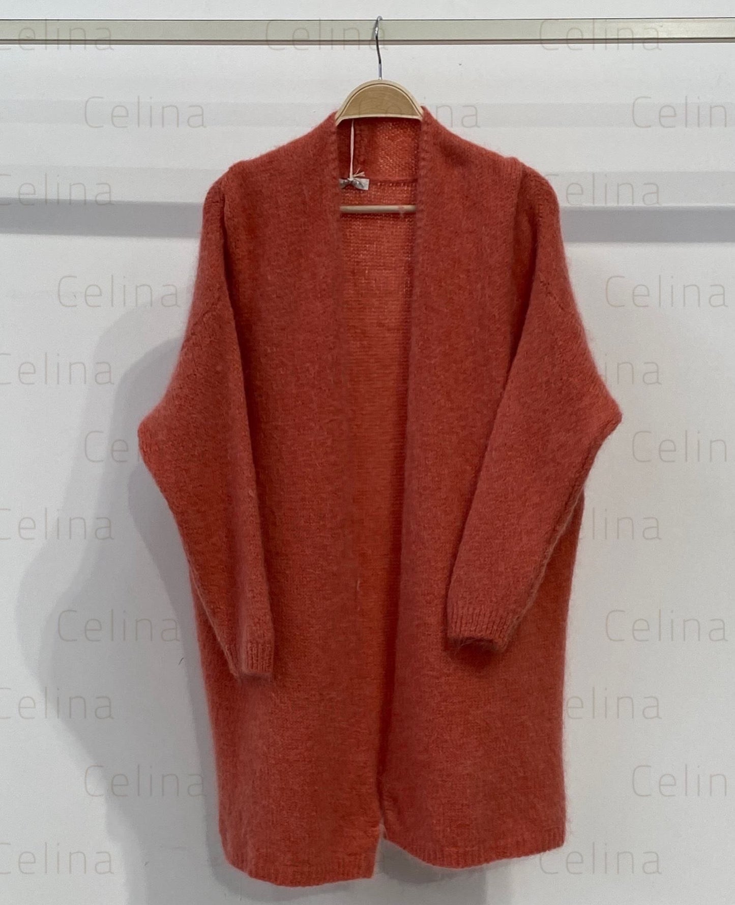 Cárdigan básico mohair